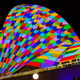 Illustration for article titled Sydney morphs into a psychedelic wonderland using projected lights